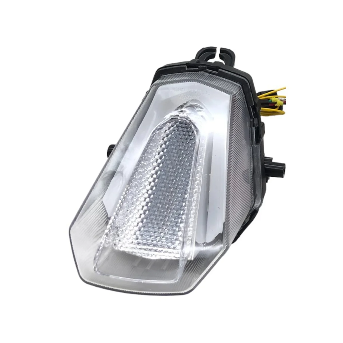 Per Suzuki GSX-R1000 GSXR1000 2017-2021 fanale posteriore posteriore indicatori di direzione freno luce LED integrata-bianco