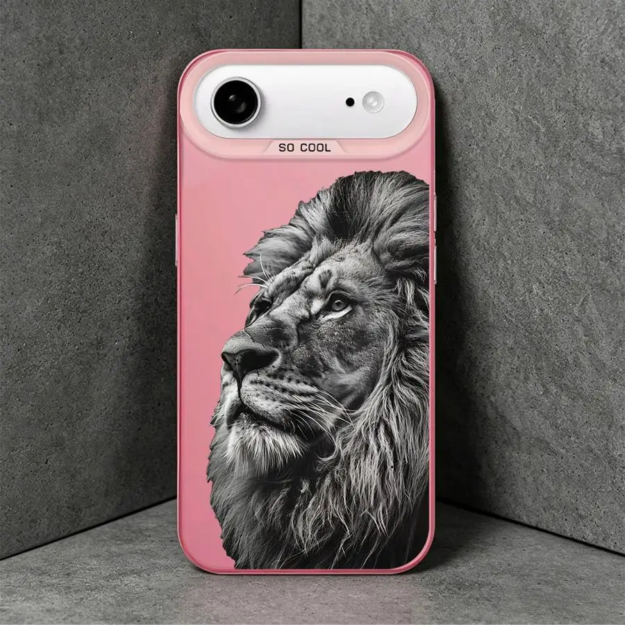 Thick Mane Lion Case for iPhone 17 Pro Max 17e 13 Pro Air 11 15 Plus XR 12 14 16 Back Phone Cover view 4