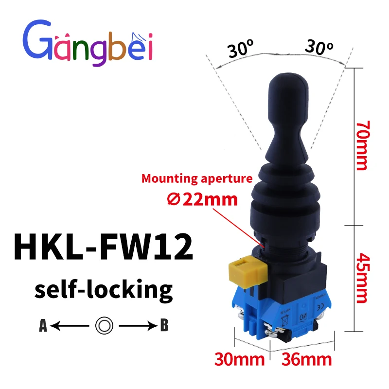 Cross Opening Cross Switch, Cross Switch, Monolever Switch, 2-Way, Four-Way, Self-Reset, Self-Locking,HKL-FW12, FW22, FW24, FW14