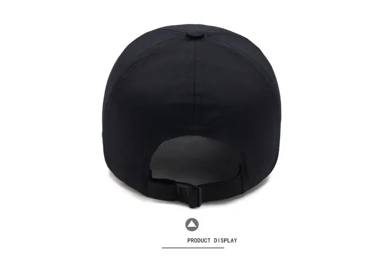Solide Sport Baseball mütze, Sonnenschutz schnell trocknende Schnapp schnalle Softtop lässig Outdoor Papa Hut für Erwachsene – Detail 6