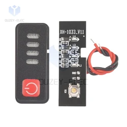 5S 18V 21V Battery Capacity Indicator Module with Power LED Display and Battery Shell Battery Level Indicator Tester