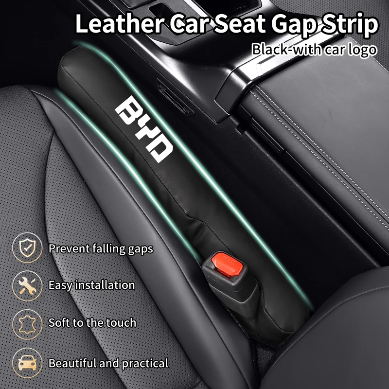 Car Seat Gap Filler Strip Side Seam Leak Plug Storage Box Interior For BYD M6 G3 G5 T3 13 F3 F0 S6 S7 E5 E6 Tang Song