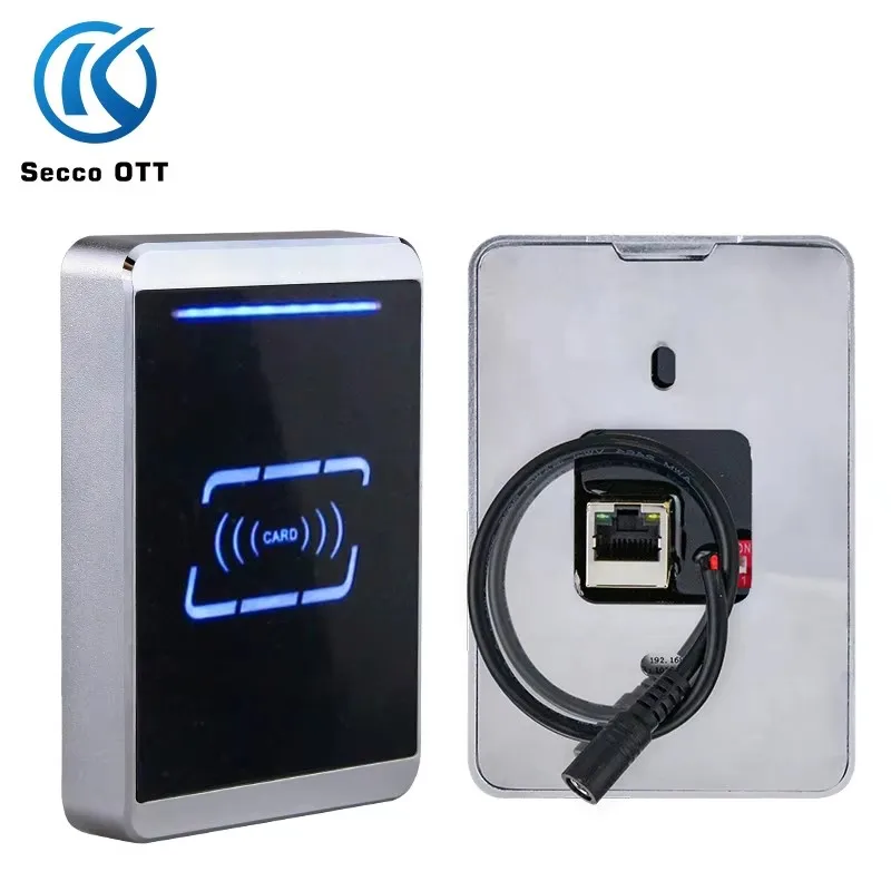 Waterproof TCP/IP Network Card Reader Ethernet M1 Metal Reader RJ45 Port RFID Reader 13.56MHz Access Control System Stable Sale