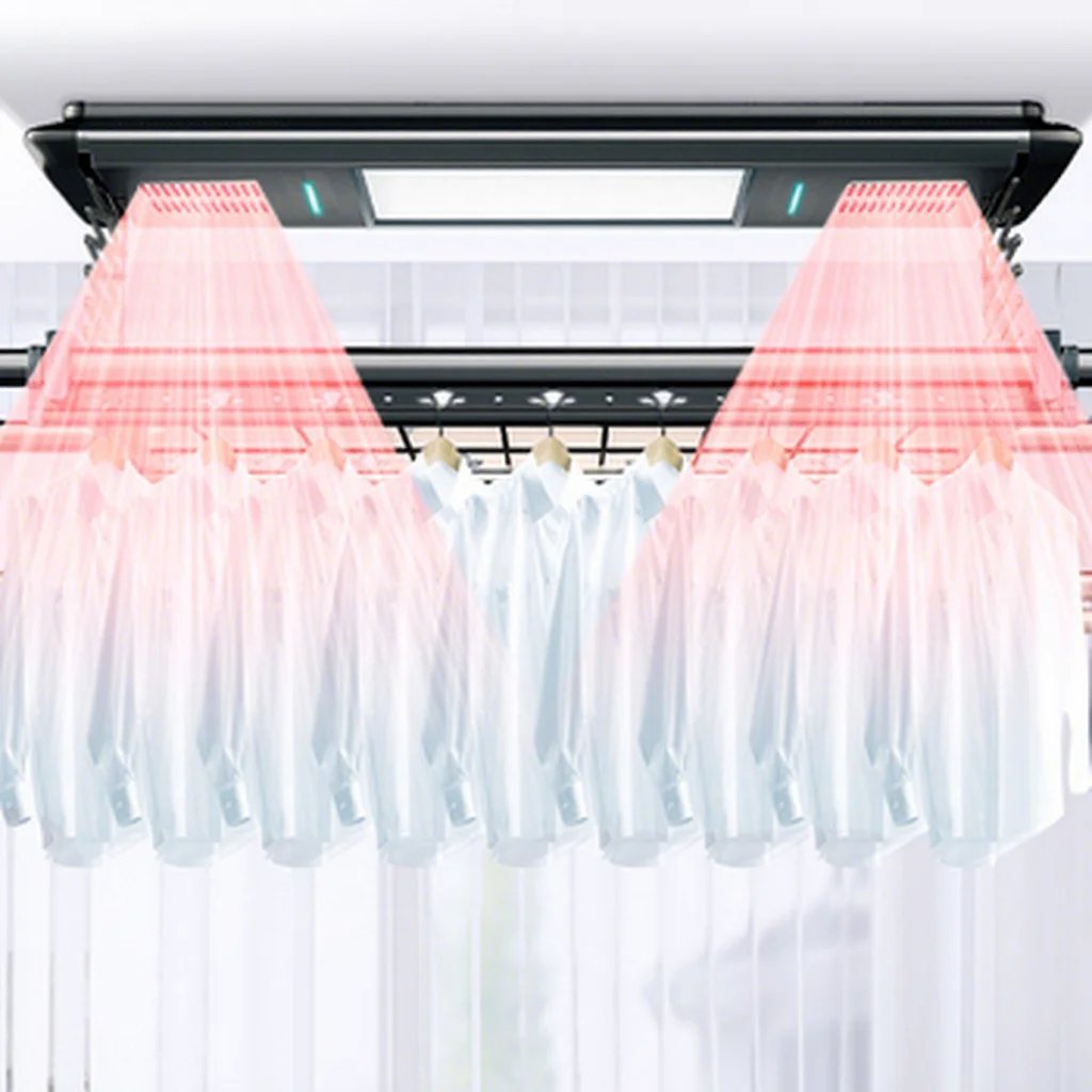 Smart Drying Rack Custom Wall - Smart Home Laundry recension och pris