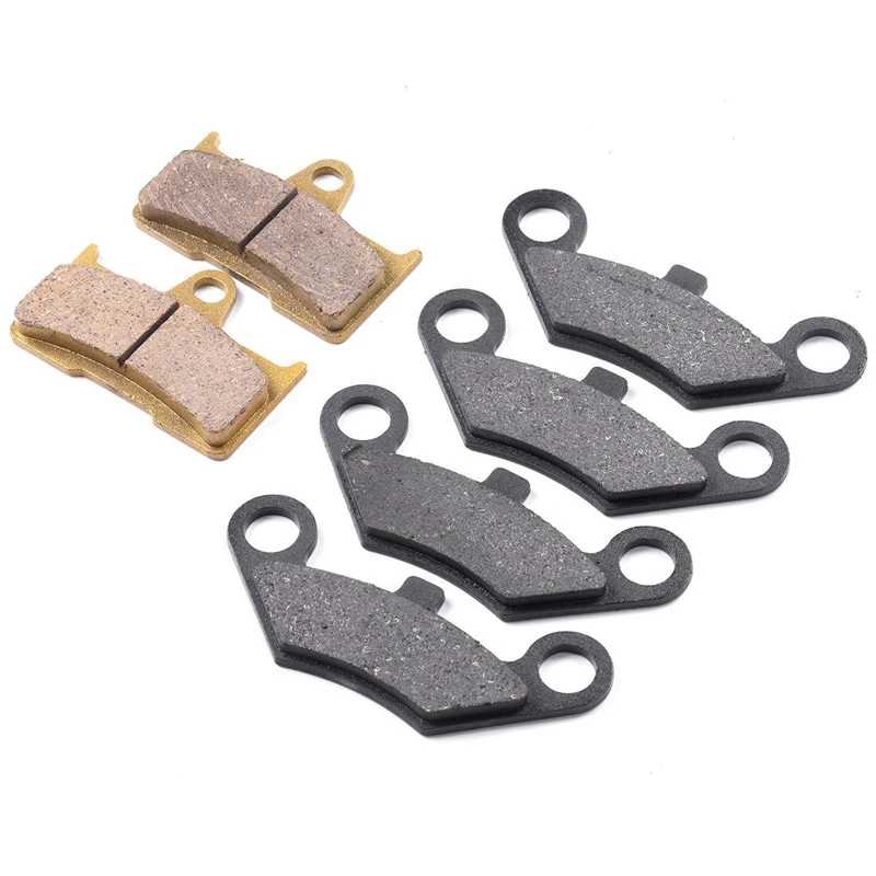 6 Piece Front Rear Brake Pads Replace As Shown Metal For Cfmoto CF500 500Cc CF600 600Cc X5 X6 X8 U5 ATV UTV