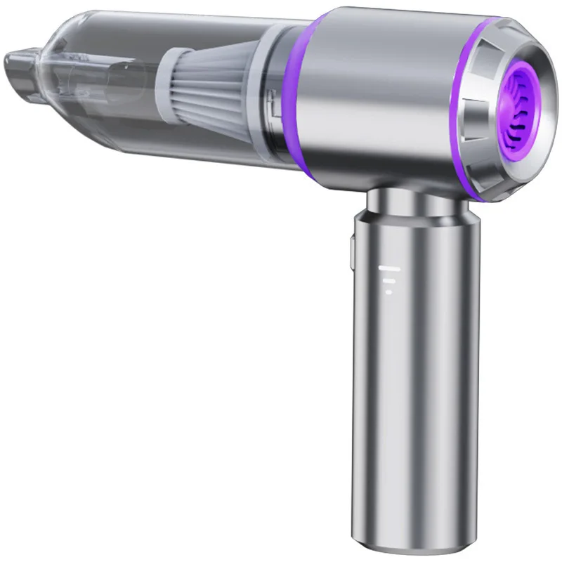 Portable Cordless Vacuum Cleaner - Car & Home Handheld Brushless with Strong Suction Blower
