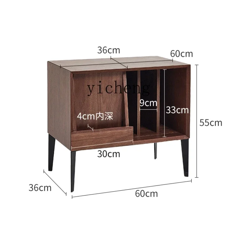 ZK Bedside Table Nordic Retro Domestic Sofa Side Cabinet Simple Bedroom Locker