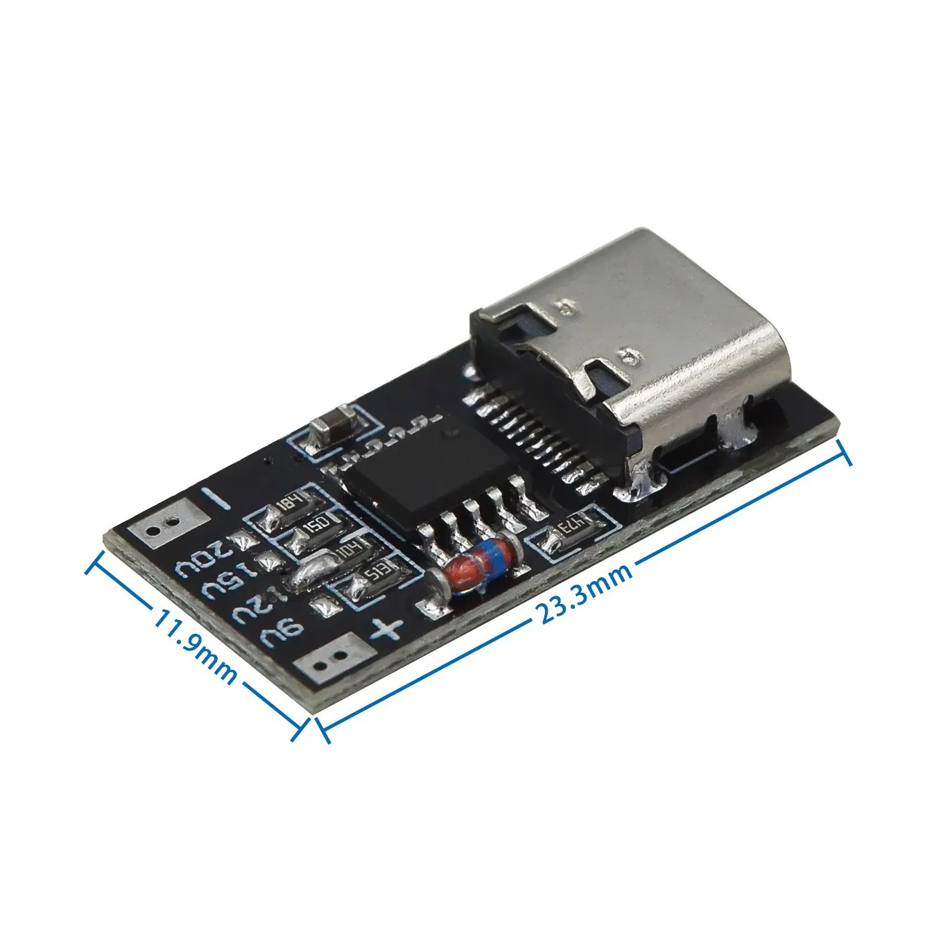 PD Power Delivery & QC 3.0 Dual Protocol USB-C Boost Cable Fast Charging Adapter Cable for Router Modem QC Bait Board