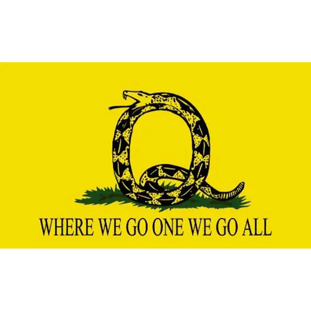 2X3FT 3x5ft Flag with Where We Go One We Go All banner