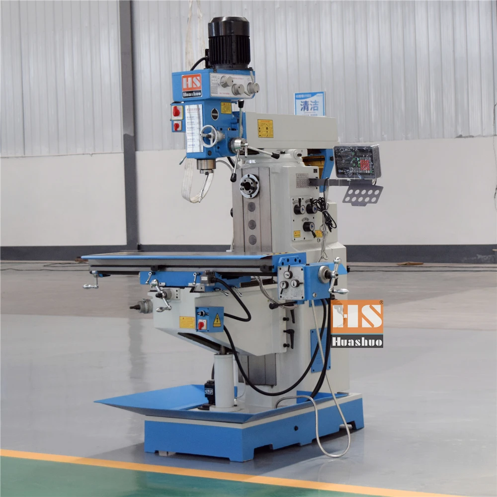 Manual Mills  Universal Milling Machine ZX6350C with X/Y/Z Axis Auto-feeding