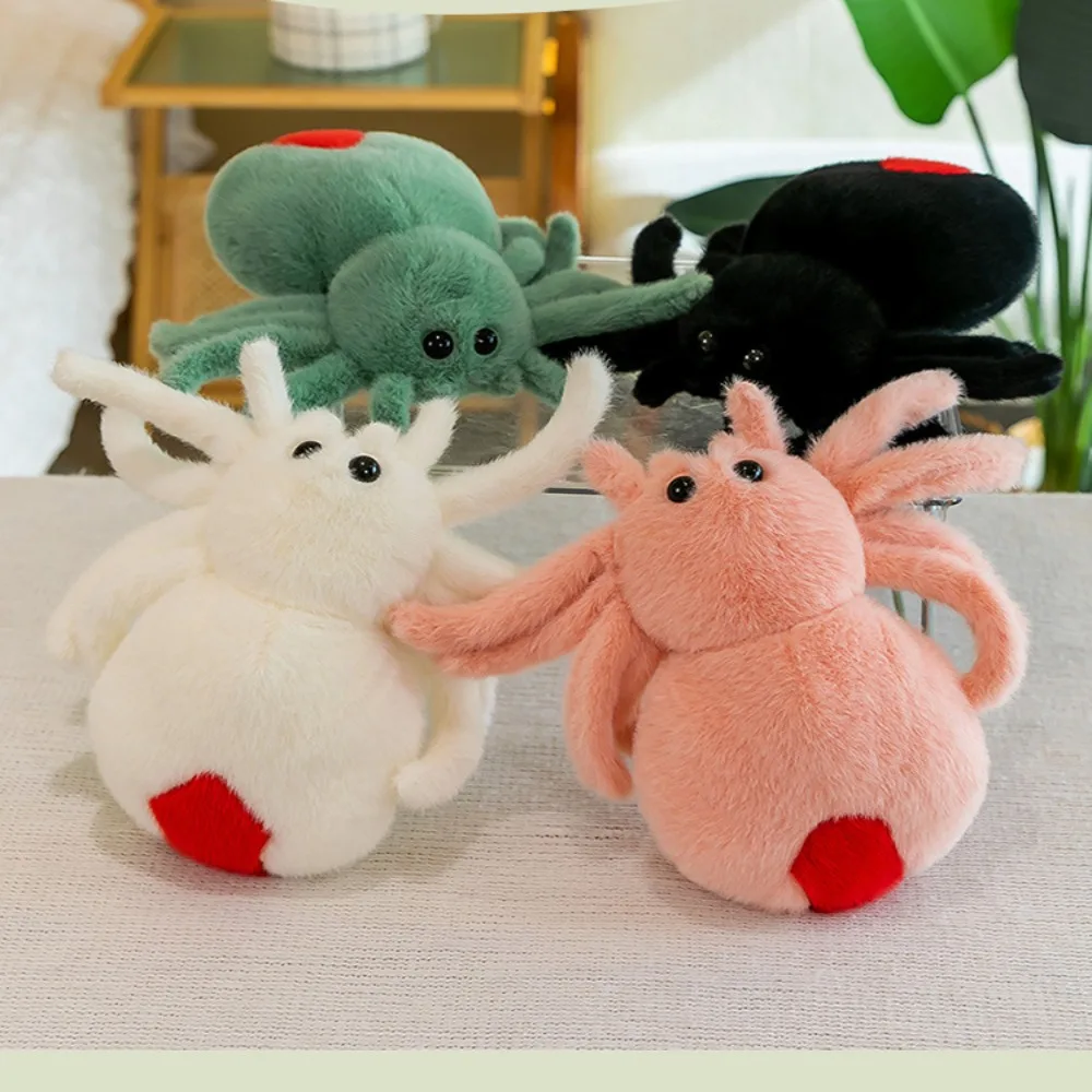 Cute 25cm Plush Toy Reptile Hallows' Day Crawling Pet Doll Plush Jumping Spider Doll Stuffed & Plush Animals