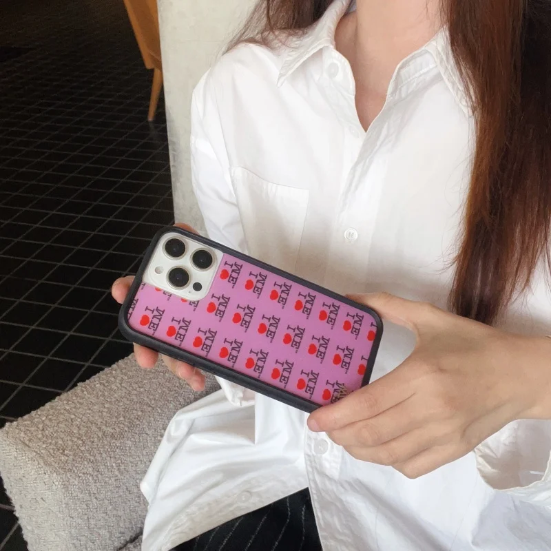 حافظة هاتف Wildflower l Heart Me LOVE Oneself لهاتف iPhone 16 15 14 13 12 17 Pro Max Plus Air 16pro WF حافظة مضادة للصدمات #4