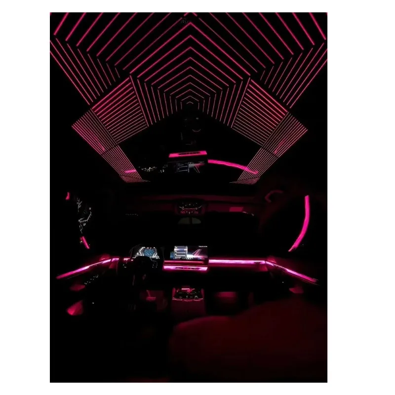 Suitable for  5 Series G30 Car Sunroof Starry Sky Film  Panoramic Roof Film Car Roof Star Night Light Decoration