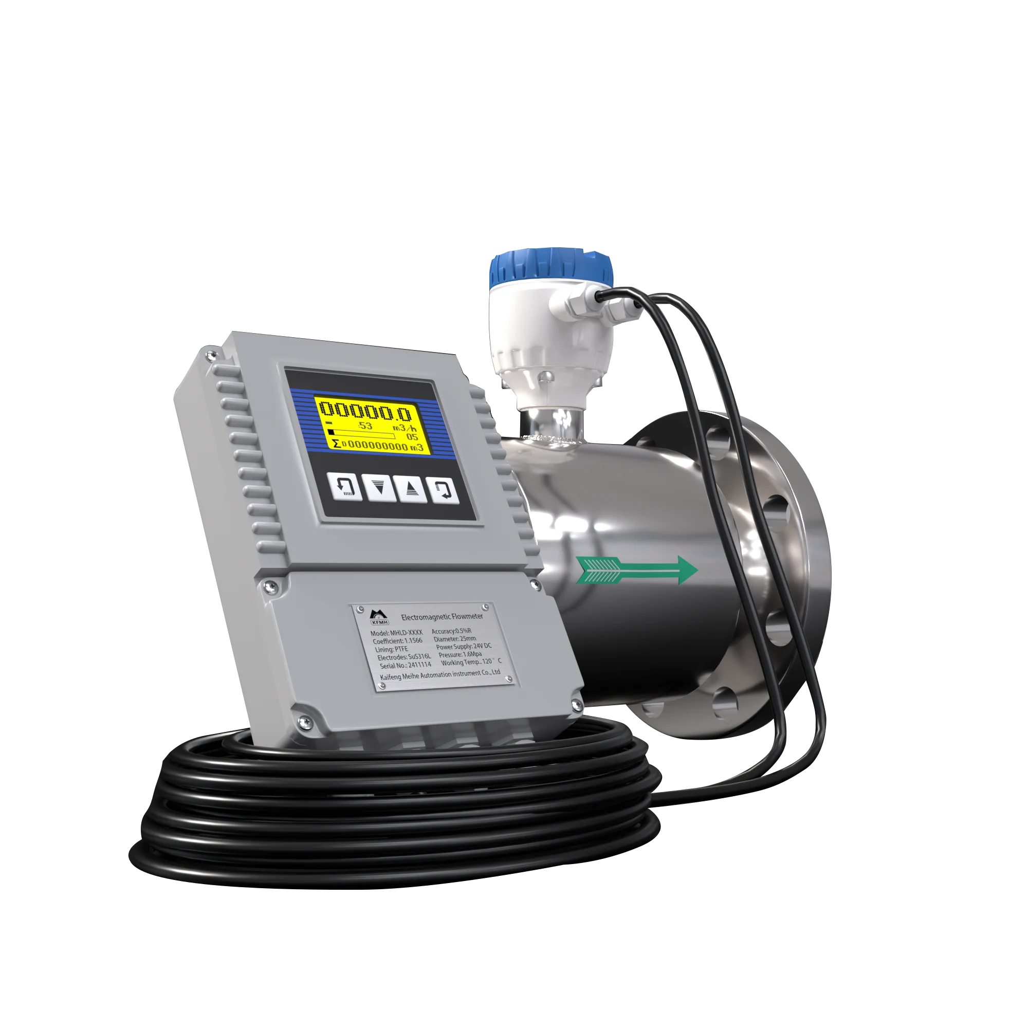 2026 Hot Sale ized Split Type Electromagnetic Flow Meter for Harsh Environments Proof Option