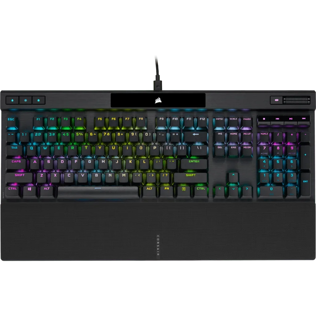 

K70 RGB MK2 USB Wired Gaming Glow Keyboard 104 Keys CHERRY MX Mechanical Suspended Backlit Rainbow Keyboards for PC Laptop