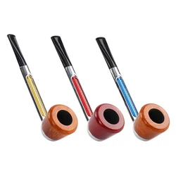 Metal Colored Pipes, Tobacco Pipes, Premium Smoking Pipes, Straight or Curved, 3mm Filters, High Quality Pipes, Briarwood Pipes