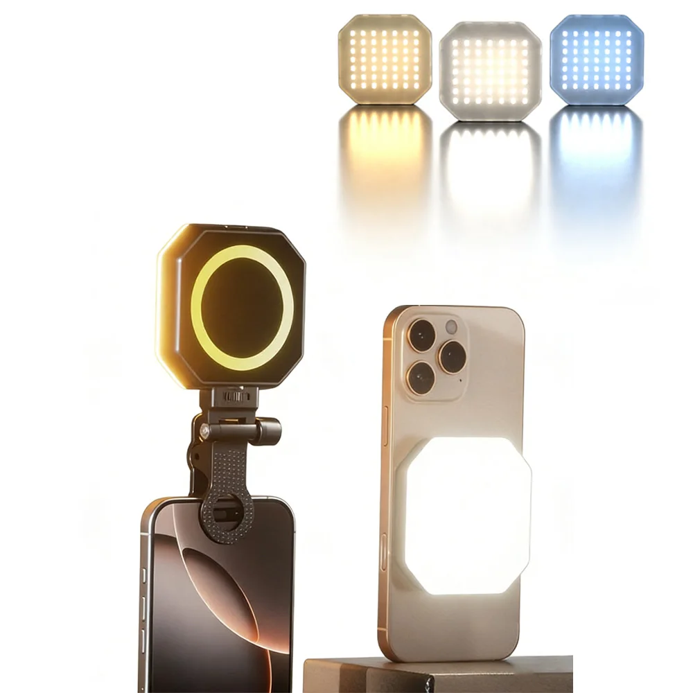 

Магнитная кольцевая лампа для телефона для видеосъемки и фотосъемки камеры в прямом эфире