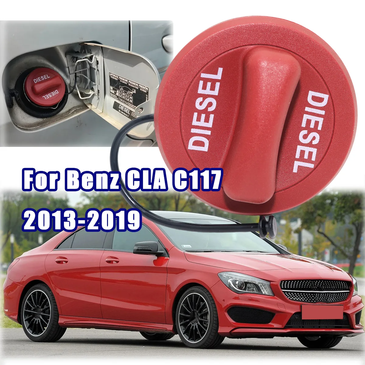 

Крышка топливного бака для дизельных автомобилей A2224700105 2224700105 для Mercedes-Benz CLA C117 2013-2019 (CLA180, CLA200, CLA220, CLA250, CLA45 AMG)