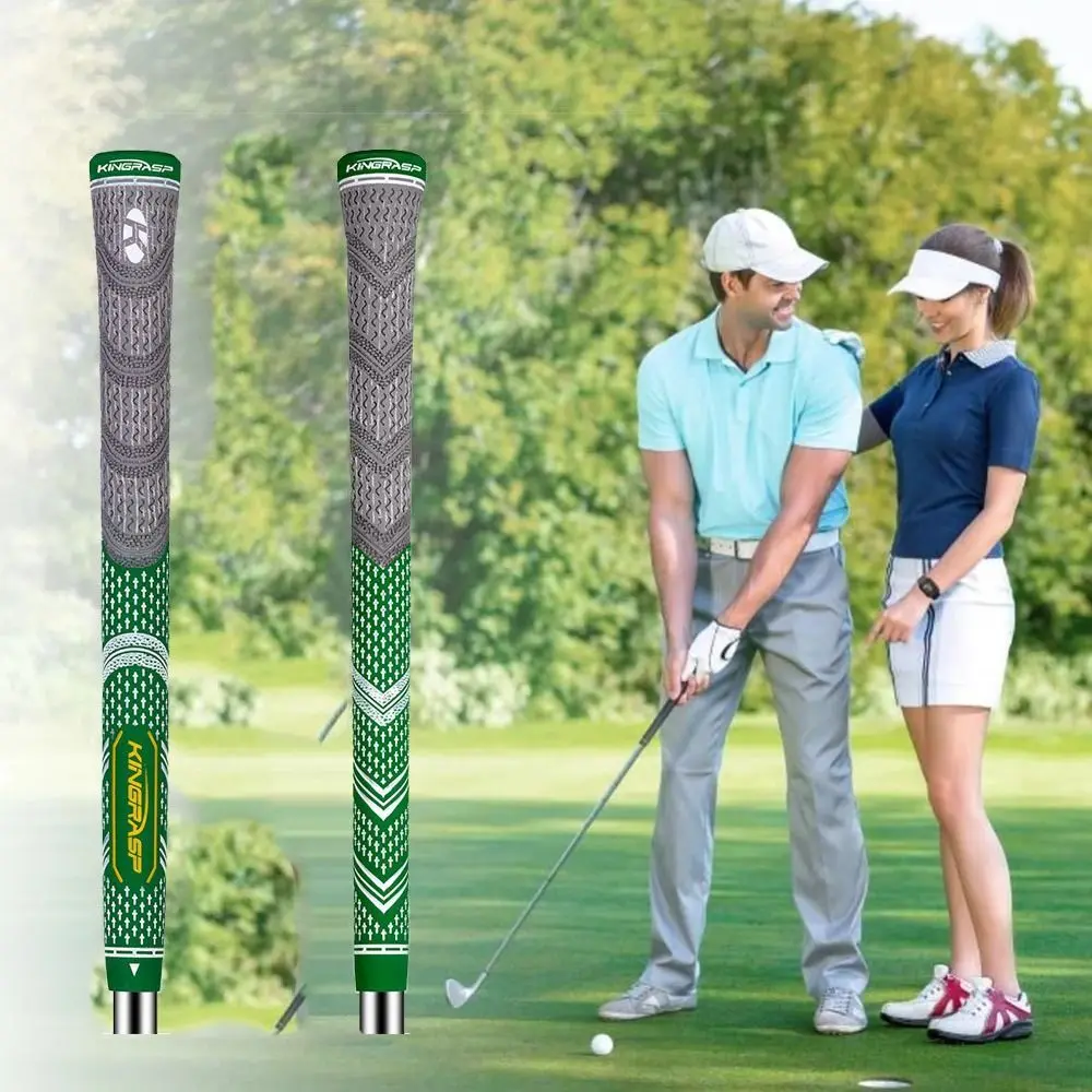 Rubber Golf Club Rubber Grip Comfortable Lightweight Golf Club Grips Shock-absorbing Non-slip Golf Swing Training Grip