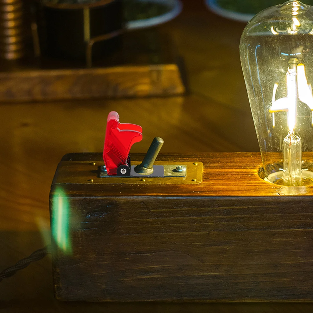 

4pcs Dustproof Waterproof Switch Cover Heavy Duty Safety Guard For Toggle Protection Home Office Hotel Hospital Use