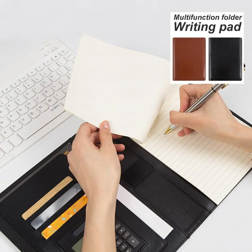 Storage Lightweight Document Paper File Folder with Calculator Home Supply