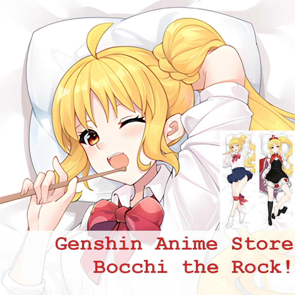 

Anime Game Bocchi the Rock! Ijichi Nijika Cosplay Dakimakura Hugging Body Pillow Case Otaku Pillowcase Game Cushion Cover