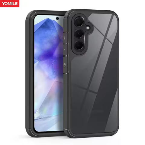 Clear Hybrid Rugged Armor Case For Samsung S22 S23 S24 Ultra Plus S21FE A55 A54 A53 A52 A35 A34 A25 A24 A15 M35 Shockproof Cover