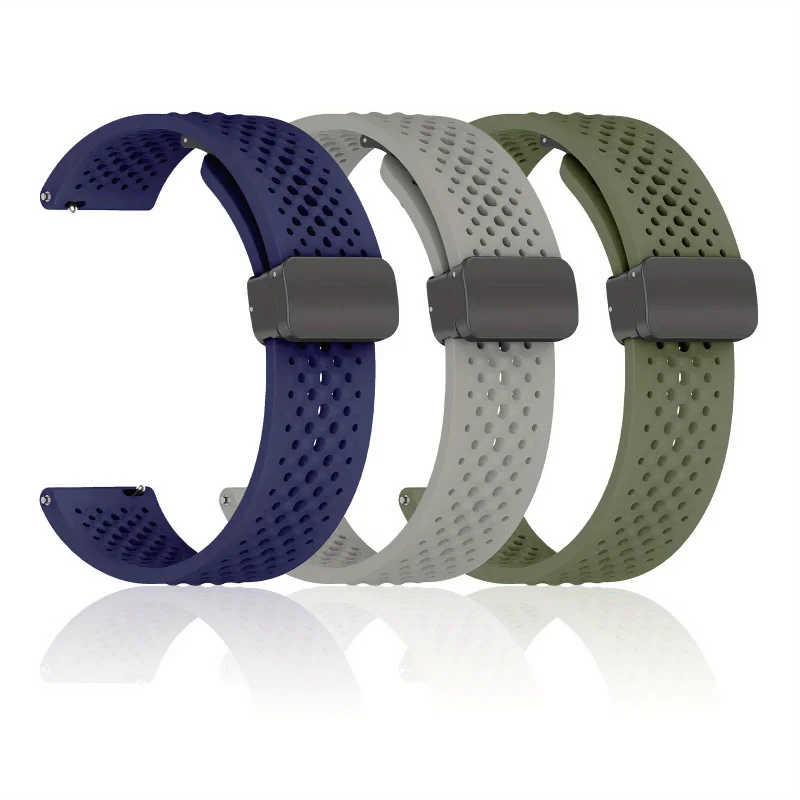 Sports Wristband For Xiaomi S4 Sport Folding Buckle Wristband For Redmi Watch 5 Active Strap Honeycomb Mesh Magnetic Band