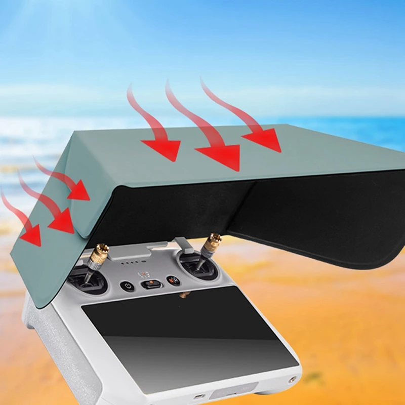 Per DJI Mavic 3 Classic/Mini 3 Pro/ Mini 3 dji RC con telecomando dello schermo comodo portatile facile da usare parti della visiera parasole