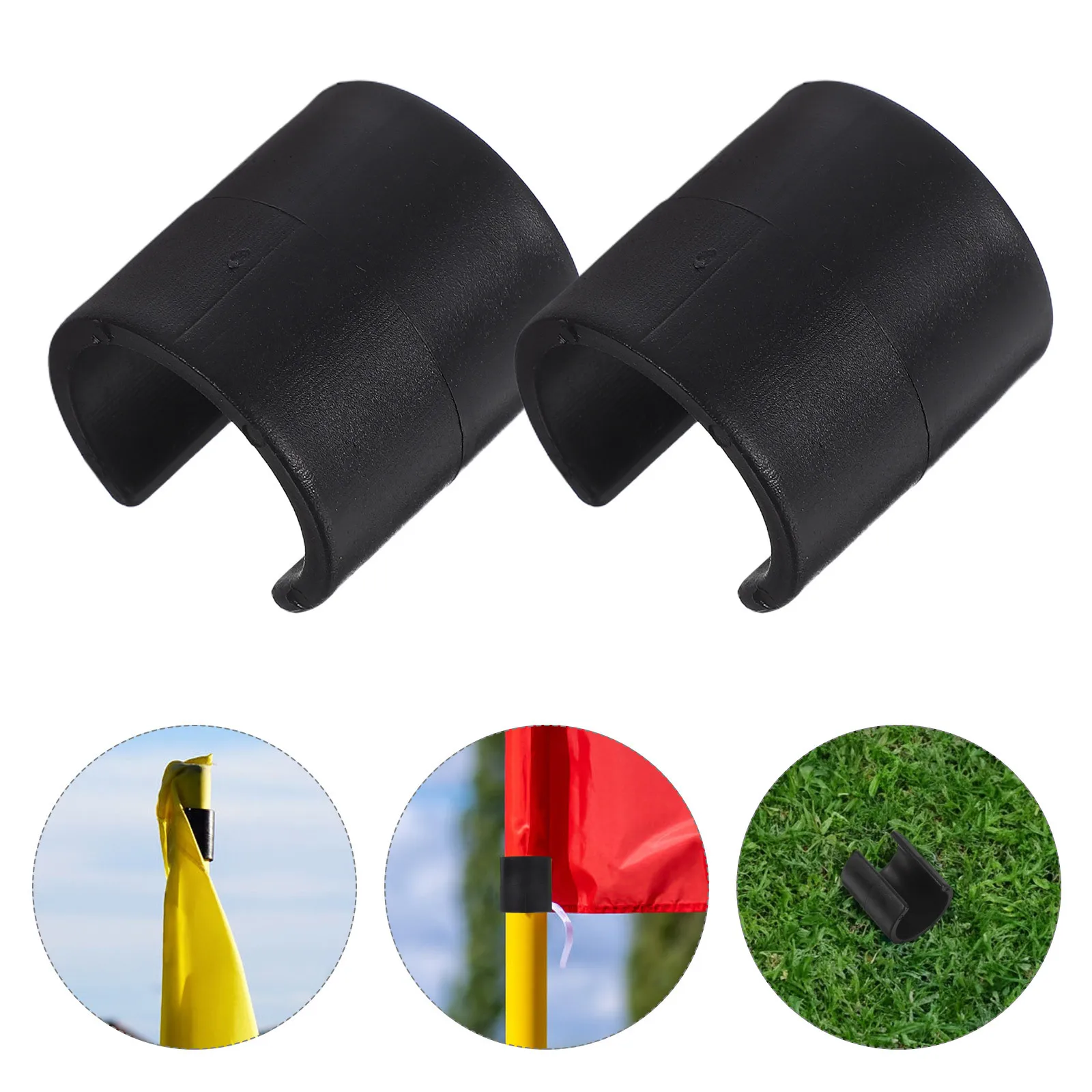 

10Pcs Marker Pole Clips Soccer Training Agility Poles Stable Connection ABS Material Football Net Accessories Indoor Outdoor Use
