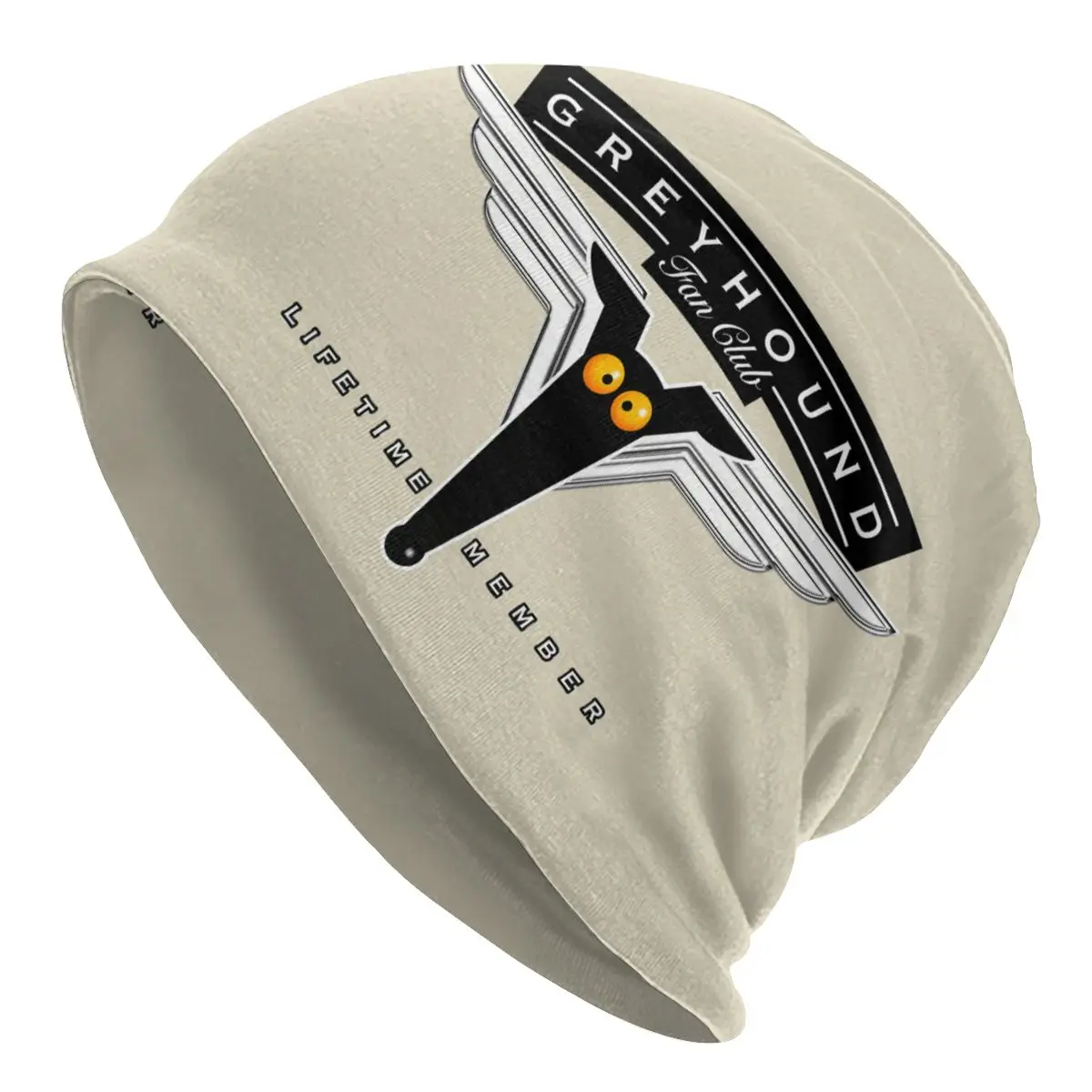 Geryhound Greyhounds Dog Fan Club Men Women Thin Beanies Windproof Ski Cap Skullies Bonnet Hat