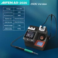 كاوية لحام احترافية AIFEN A9 (إصدار 2026) – قدرة 180 واط تدعم مقابض C210 5