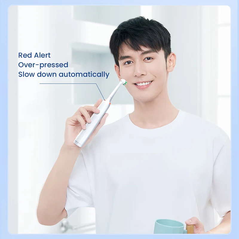 Oral B Ultra pro 4 Electric Toothbrush Sonic Clean Teeth 5 Brushing Modes With Pressure sensor abd Timer Inductive Charge Brush