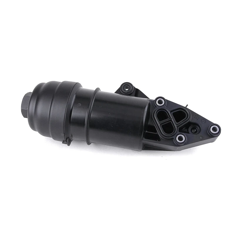 1 Piece Engine Oil Radiator Filter Base Oil Filter Housing 06E115405K Black For VW Touareg  A5 A6 A8 Q5 Q7 06E115405K