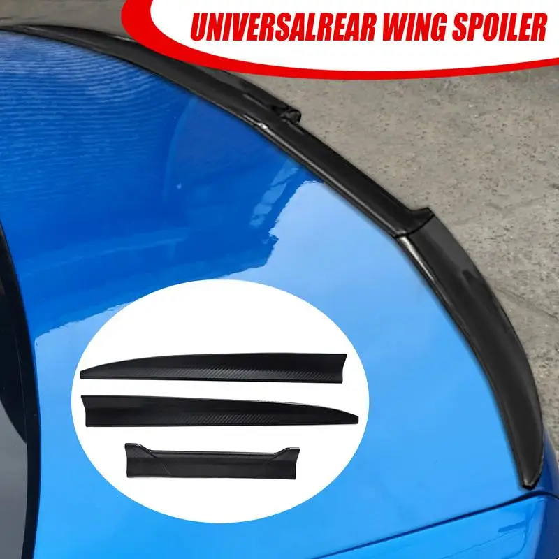 For Suitable For Most Cars Spoiler Wing Three-Stage Adjustable Rear Wing Trunk Spoiler Car Spoiler Wing Spoiler For Women Men