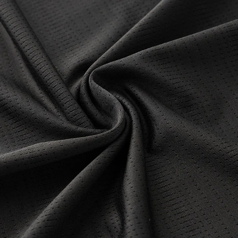 Lauf-T-Shirt für Herren, Sommer, Eisseide, dünnes Oberteil, reflektierender Druck, schnell trocknend, kurzärmelig, atmungsaktiv, Fitness-Sport-T-Shirt, 5XL – Detail 5