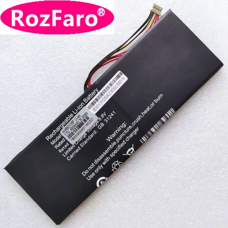 Imagem -05 - Rozfaro 356184 2s1p Bateria para Laptop 7.6v 4200mah 4800mah 10 Pinos Fios para Chuwi Hi10 go Cwi513 N5100 Notebook Tablet pc