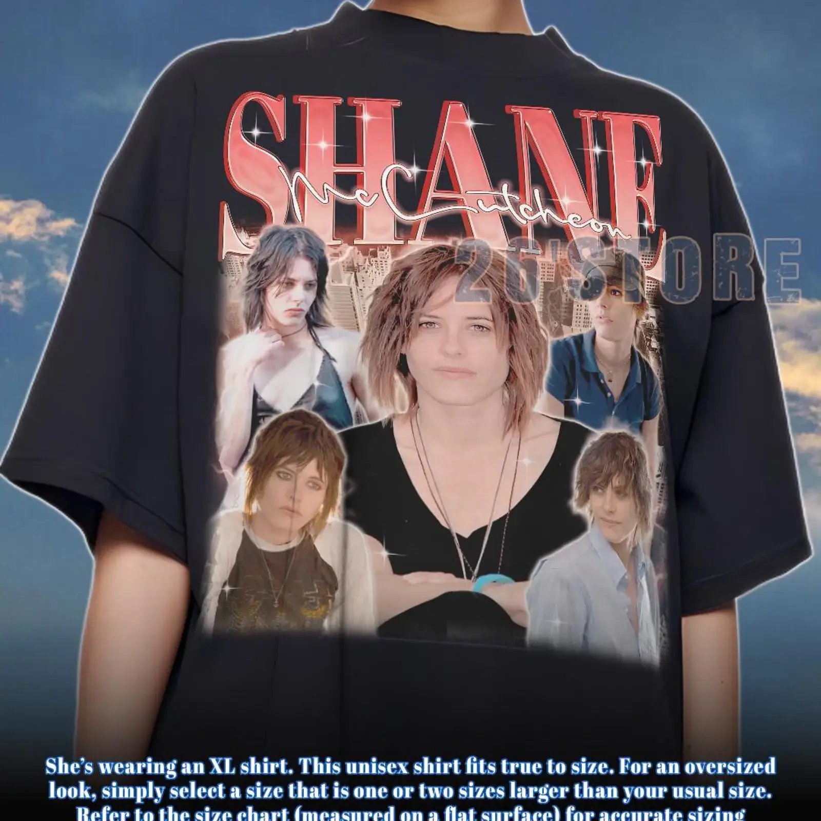 Shane McCutcheon Bootleg Rap T Shirt Vintage Collage Fan Merch vintage Washed streetwear Breathable Slightly designer clothes