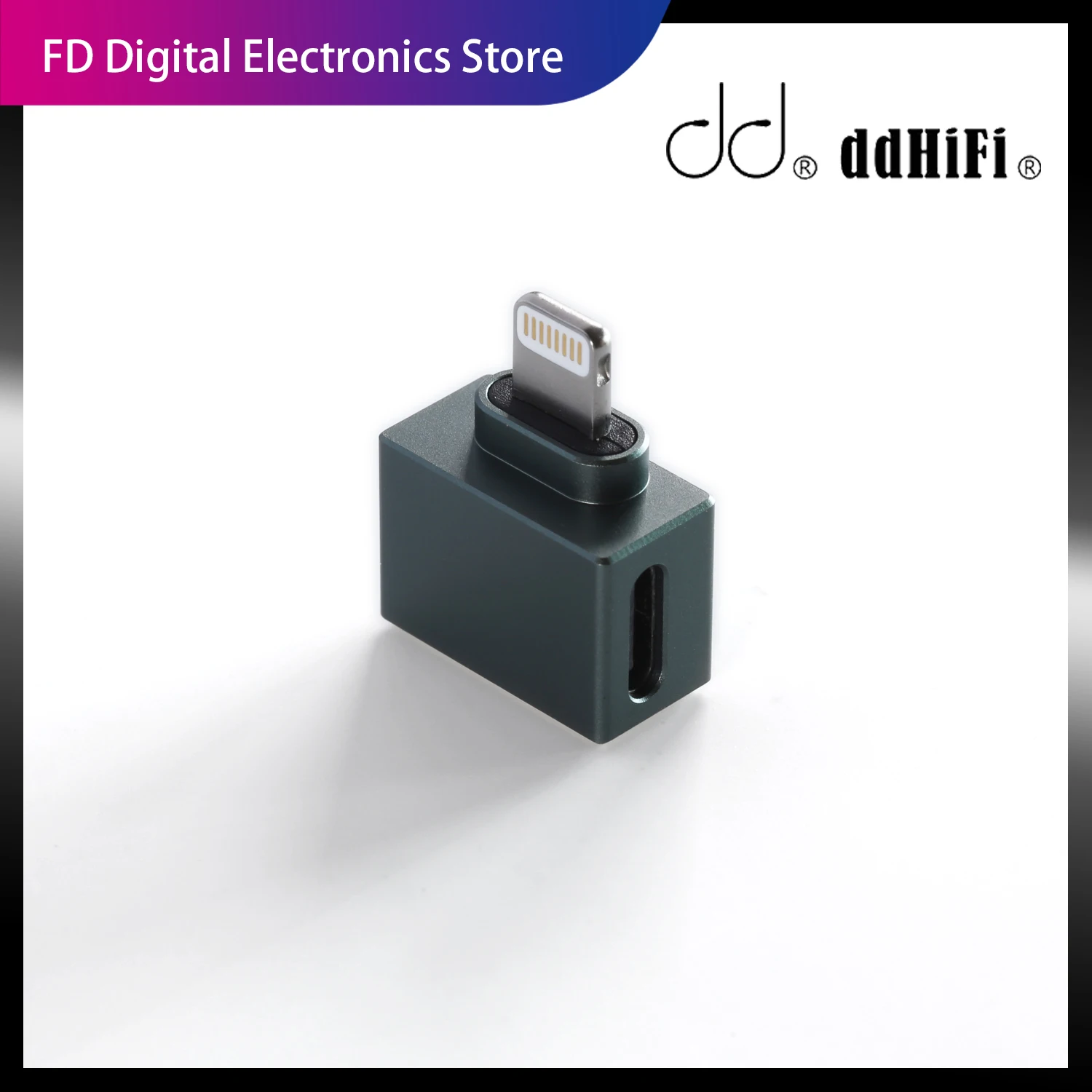 Dd ddhifi tc28i light-ning macho para typec fêmea otg adaptador para aplicar fones de ouvido usbc/decodificação cabos/decodificadores em dispositivos ios