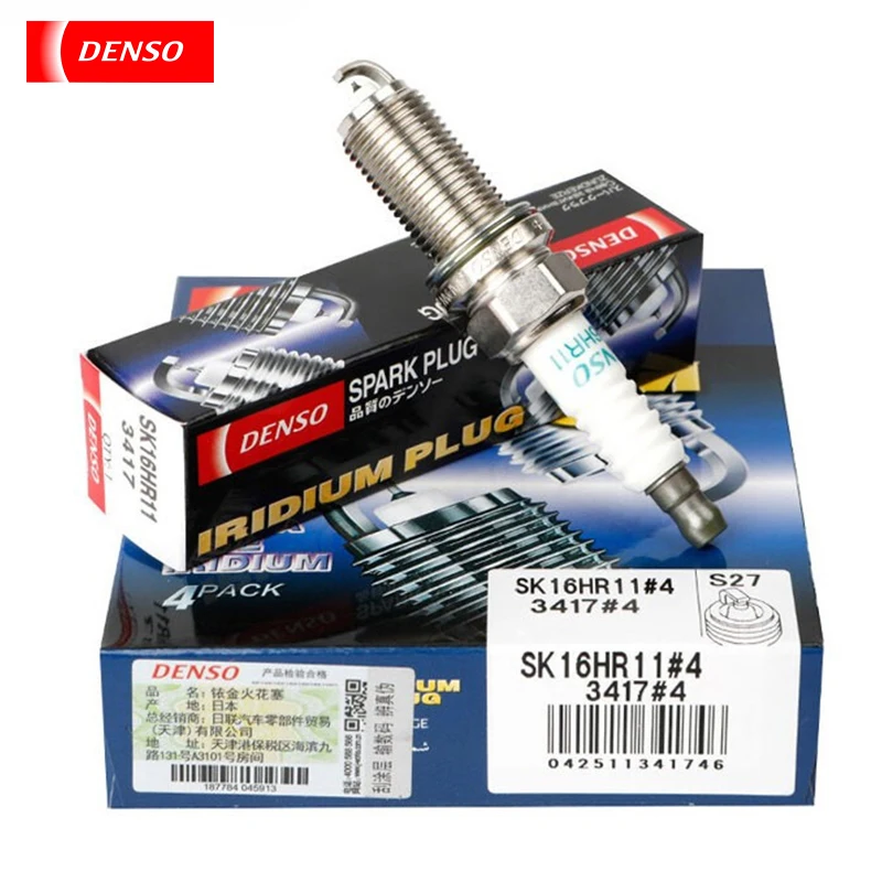 

DENSO Iridium platinum spark plug SK16HR11 3417 fits Toyota Camry Handa Prado nozzle