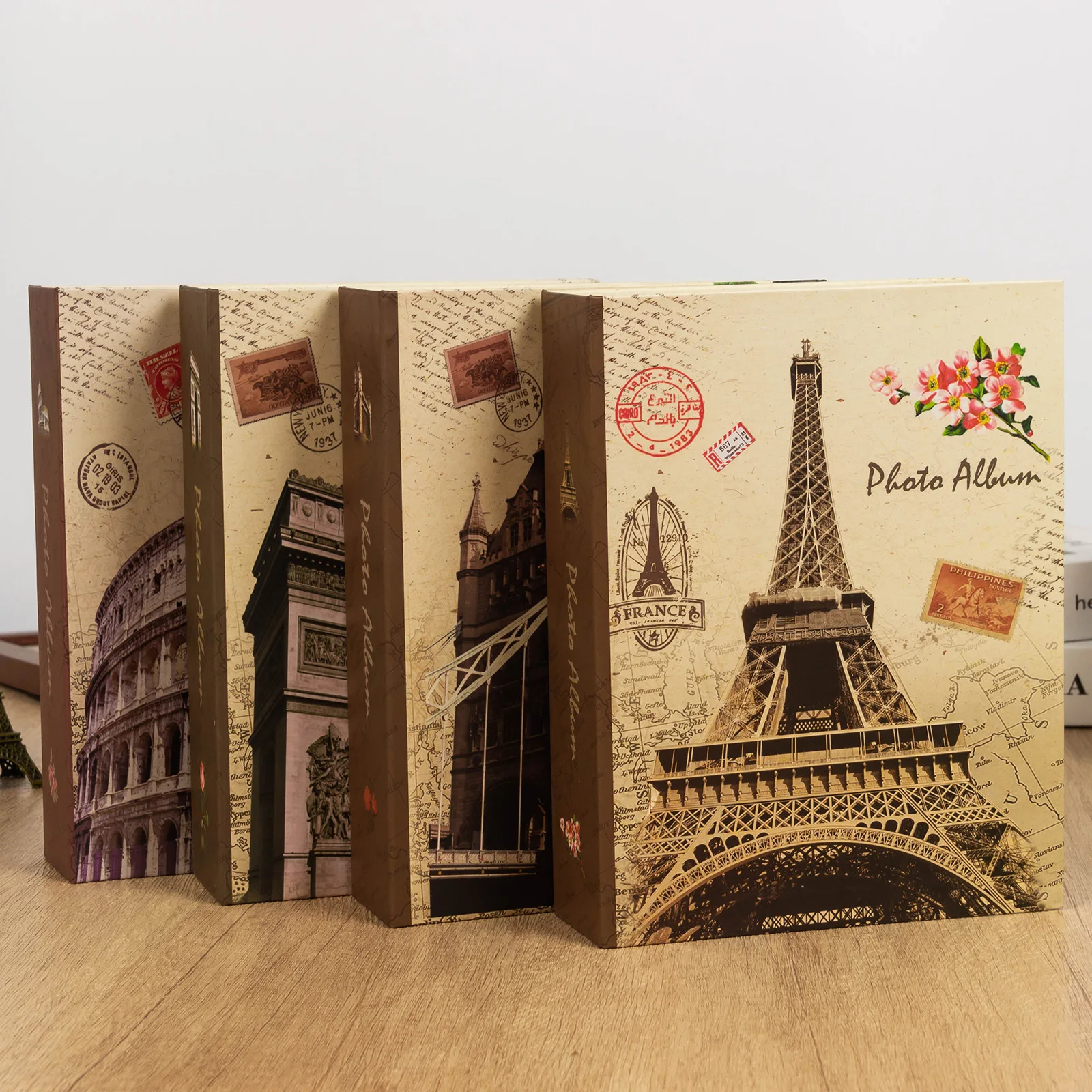 7-inch 100-piece European-style Photo Album Exquisite Photo Album Suitable For Various Festivals And Travel Souvenirs