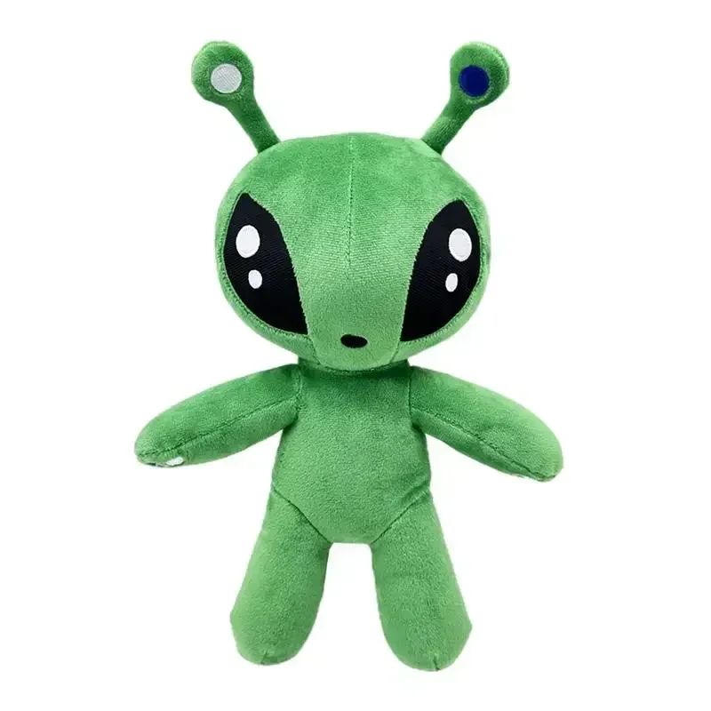 

Party Favors 34cm Green Alien Plush Toy Anime Tentacled Horn Alien Kids Gifts