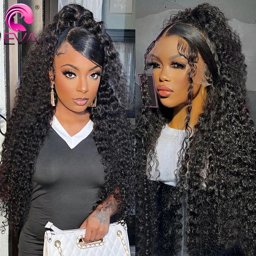 HD Lace Glueless Wigs Curly Brazilian Hair 5x5 HD Lace Closure Wigs Ready to Wear HD Lace Closure Human Hair Wigs Pre Plucked