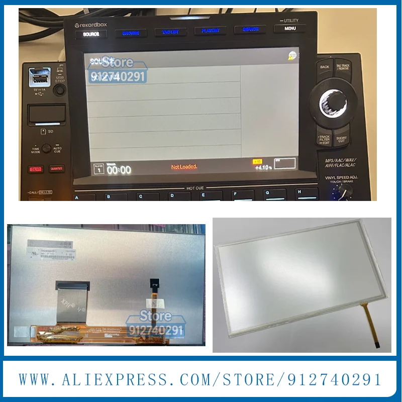 Pantalla LCD Táctil Original de 9 Pulgadas para PIONEER DJ CDJ-3000 CDJ3000 CDJ 3000, Reparación de Digitalizador de Pantalla Táctil LCD