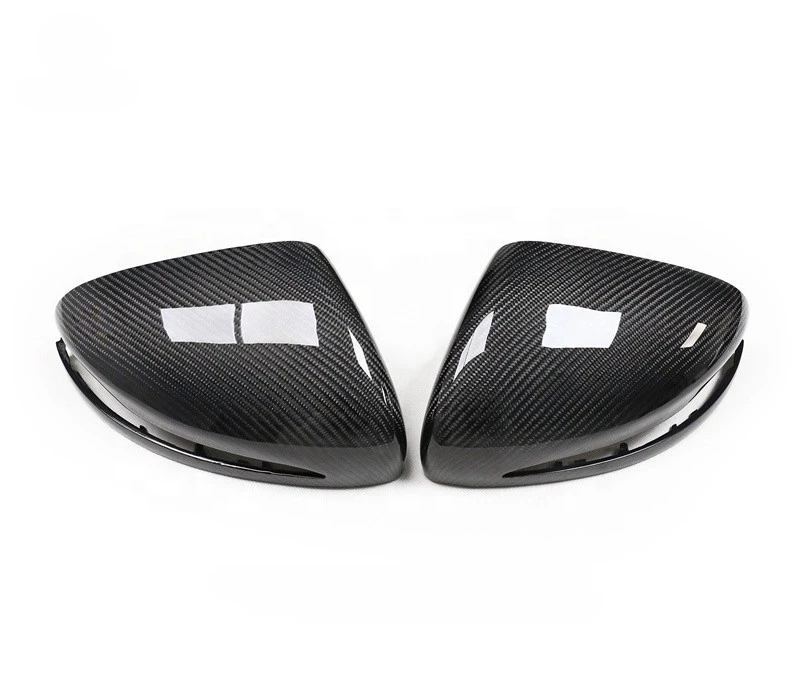 

ZAIQU W464 Carbon Fiber Mirror Cover for Mercedes G-Class W464 GLE CLASS X167 Coupe GLE53 G500 G63 ClS CLASS GLS450 X176 2019-20