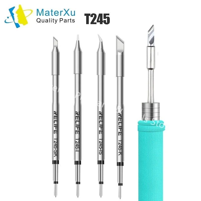 RELIFE C210 C115 C245 Soldering Iron Tips Original Head Replacement for JBC Original T115 Handle SUGON T36 T3602 Welding Station