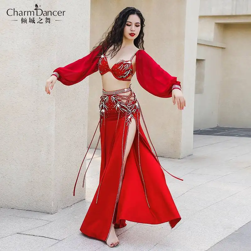 Allure Dance – Costume de spectacle de danse du ventre, élégant et beau, ensemble de spectacle de compétition de groupe, nouvelle collection 2025