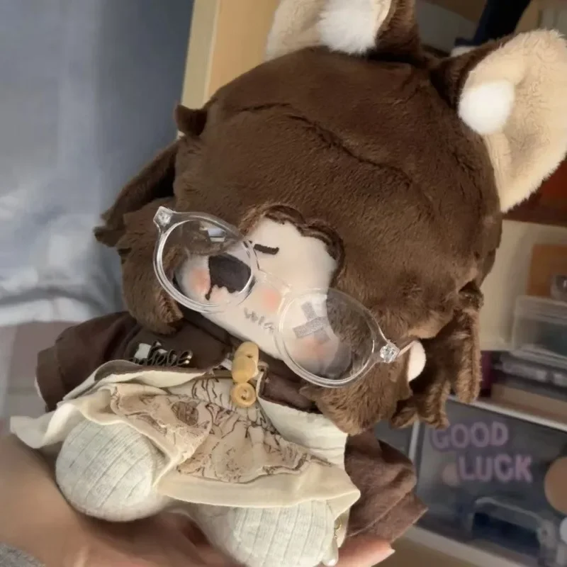 20 cm anime jogo identidade v puppeteer kawaii cosplay algodão boneca corpo mathias dos desenhos animados vestir-se macio plushies brinquedo figuras presentes