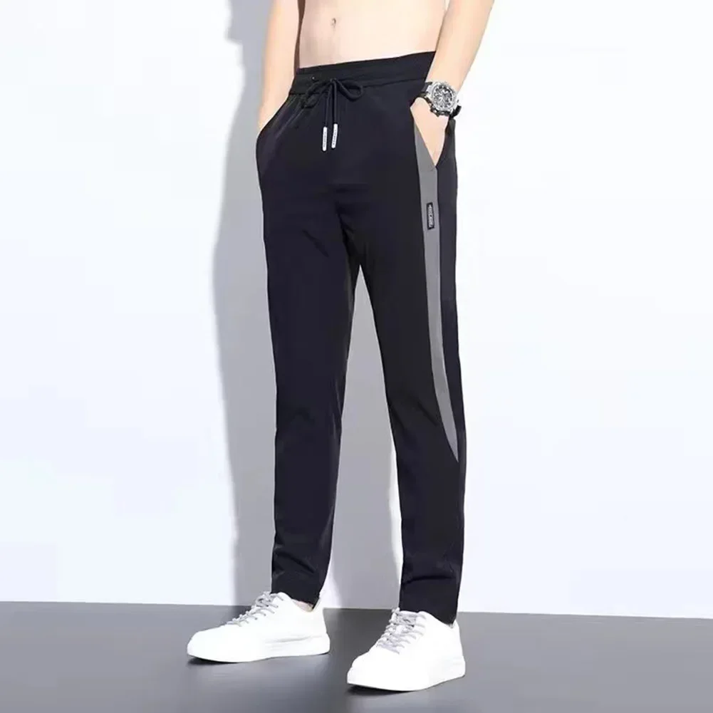 

Casual Men Jogging Pants Male Slim Fit Multi-Pockets Pants