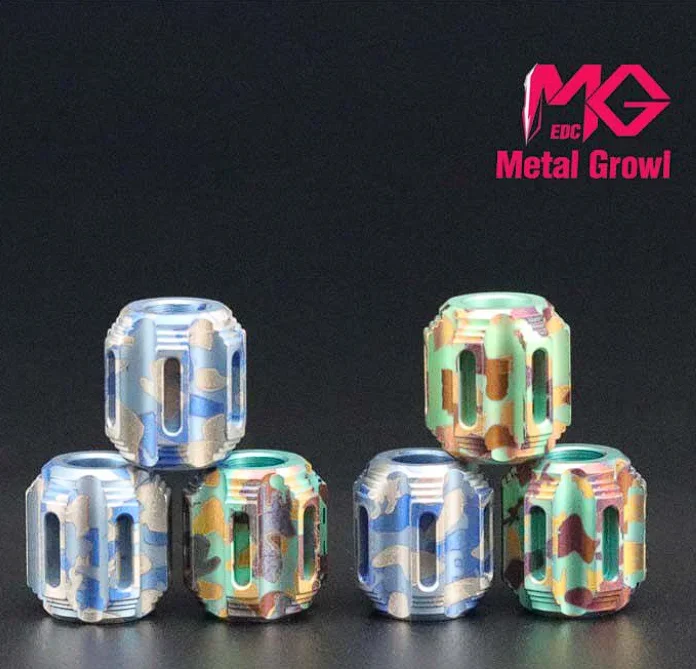 Titanium Paracord Beads knife Lanyard Bead MG-P (tube excluded)